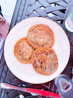 Warm Chocolate Chip Cookies