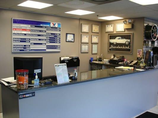 Front Desk Area