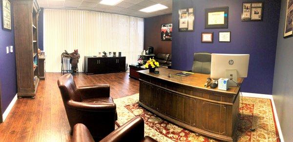 Cameron Talley's Office