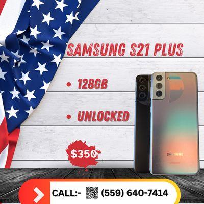 Model :- Samsung S21 Plus
Storage :- 128GB
Factory Unlocked 

Ready for Pick up At CellProsPeach

Can be used with Any Network