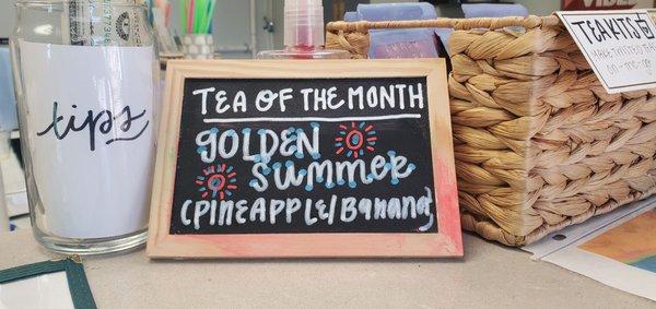 Tea of the month