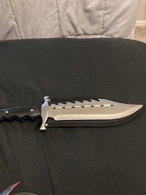 Very high quality combat knife