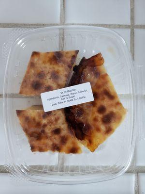 Map Bin - a cassava cake