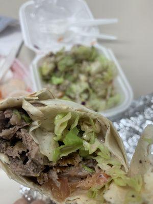 Lamb Shawarma Wrap