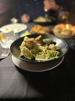 Caesar salad (split)