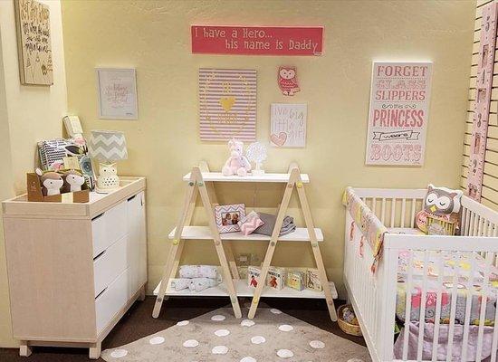 Cribs, Bedding, Decor and More! Let us help you create your dream nursery!