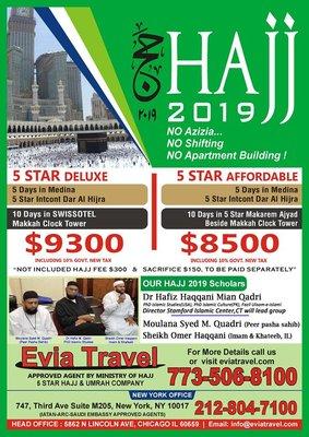 Evia Travel Hajj 2019