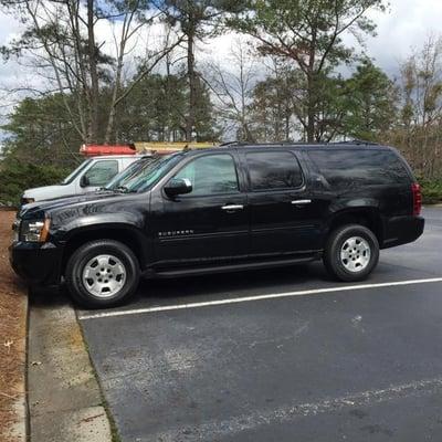 Black Luxury SUV