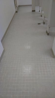 Ceramic tile cleaning and polishing