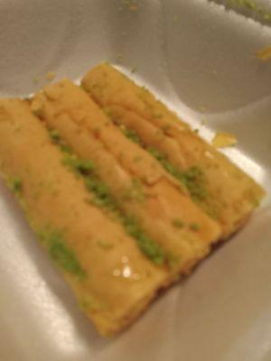 Baklava-3 pieces