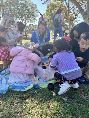 Sensory play group