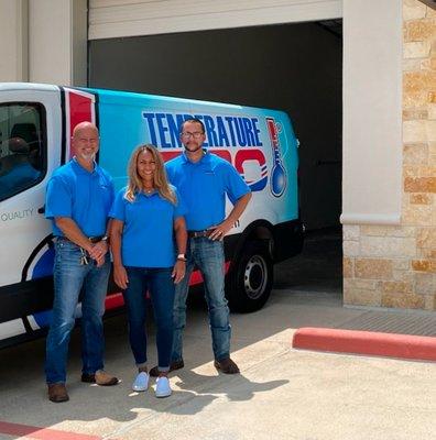 TemperaturePro's experienced technicians are here to provide the Katy residents with 24/7 maintenance, repair, and installation AC services.