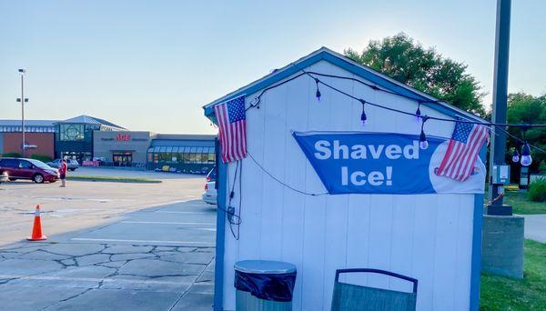 Nice Ice shaved Ice right by Cappel's Ace Hardware