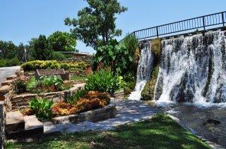 Mill Pond Waterfall. Another reason to visit San Saba.