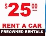 25 Dollar Car Rental logo