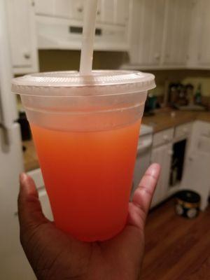 Jamaican sunset juice is so sweet and refreshing