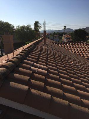 Roof vents installed for whole house fan to work properly