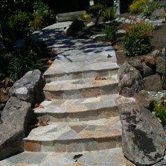 Hardscaping job done in Sacramento, Ca.