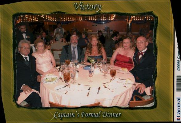 Formal night on Cruise