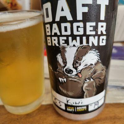 The Flying Kiwi from Daft Badger Brewing.