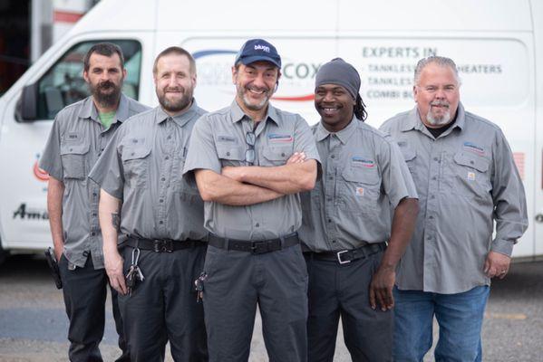 Our staff is well trained and licensed. Journeyman Plumbers, and EPA Certified Heating and Cooling Installation Technicians