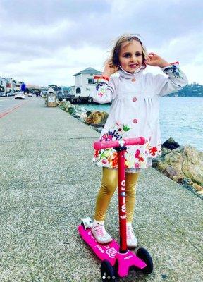 Chloe's  model  look at the fashion she put together !! Love love love  send us pics of your little ones we would love to see what ge