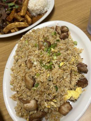 Fried rice with chicken