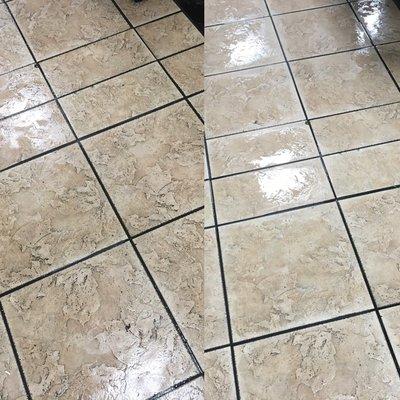 Tile cleaning