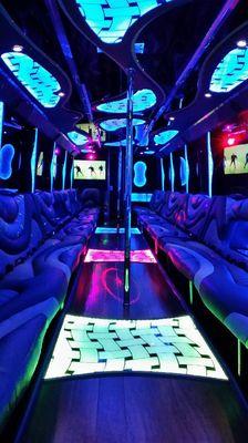 Party bus 45 to 50 people excellent