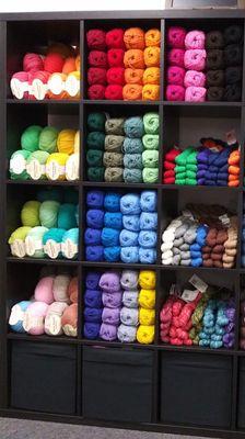 A selection of sale yarn for those looking for a great bargain.