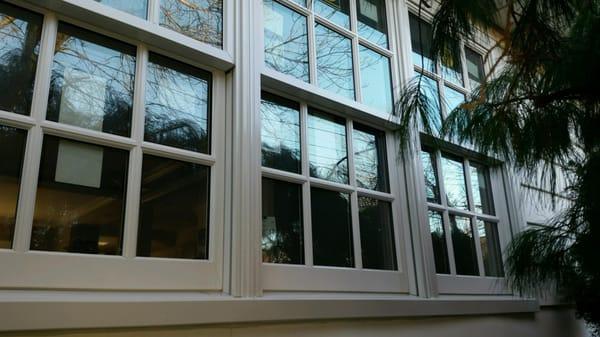 Exterior Shot Of A Completed Pella Window Installation