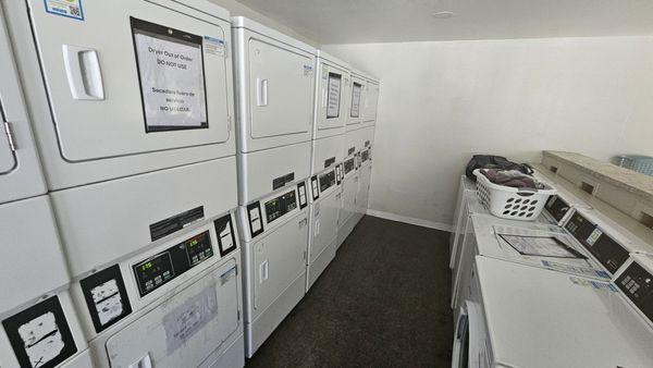 Broken washers and dryers