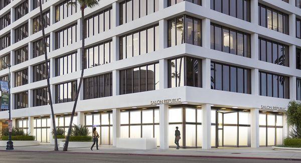 Wilshire Salon Exterior Render