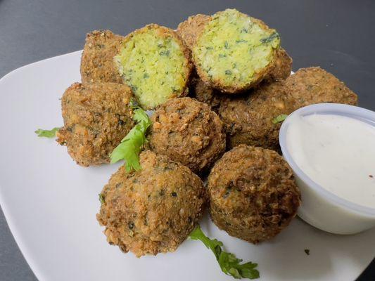 Freshly Cooked Falafel always!