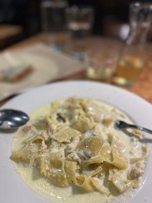 Pappardelle Chicken Alfredo