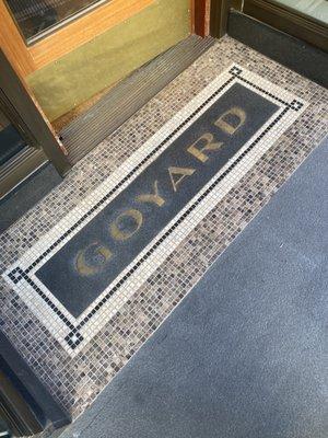 Door step into Goyard