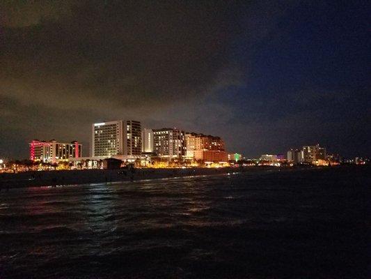 Clearwater beach from Pier 60