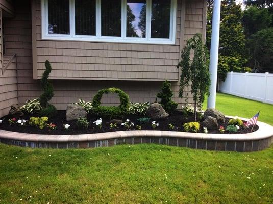 Small planting with our customers favorite shrubs!