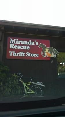 Miranda's Rescue thrift store