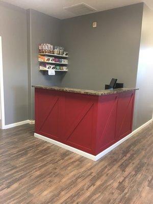 Driftwood Vet's Front Desk