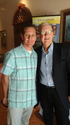 Bobby Blue with Mentor and Friend Bob Harrison Aka Dr. Increase