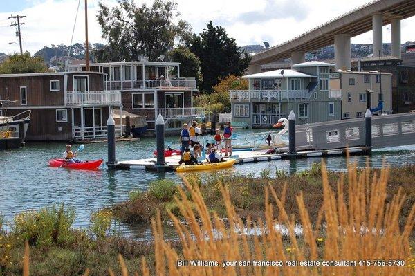 Waterfront in Mission Bay