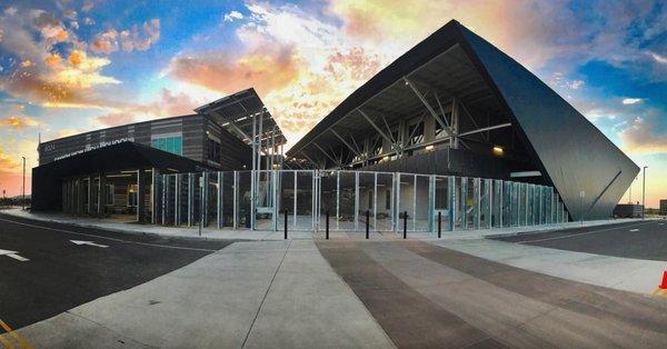 East school entrance/ Welcome Center