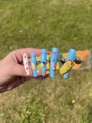 Ed,Edd n Eddy custom hand painted and sculpted set