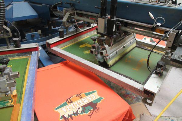 Every color on your screen printed t-shirt needs a custom screen.