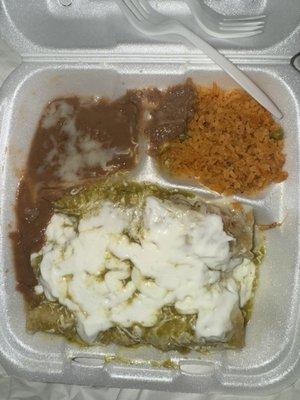 Enchiladas Plate