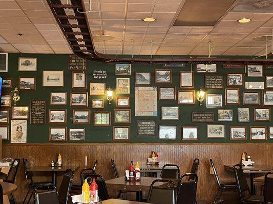 Inside the dining room