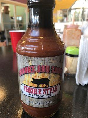 Their own recipe BBQ sauce