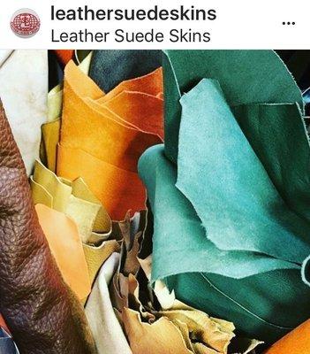 Leather Suede Skins