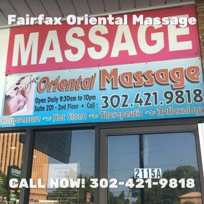 Welcome To Fairfax Oriental Massage